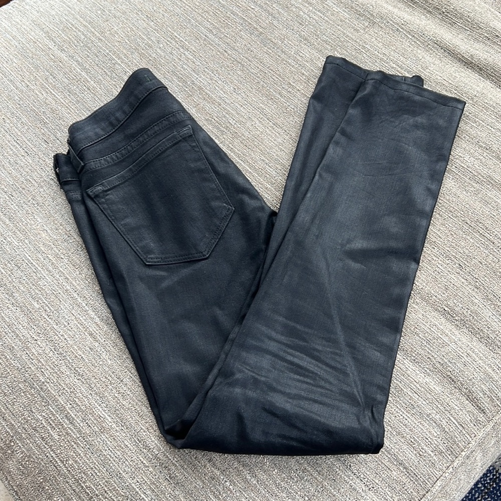 J Brand The Pencil Leg Coated Jean. 25